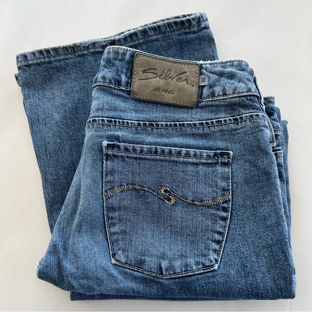 Silver Jeans Jeans Co. Women's Blue Denim Jeans